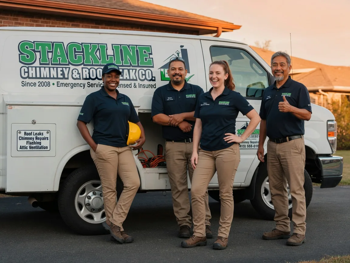 Chimney flashing repair company in Athens, MI